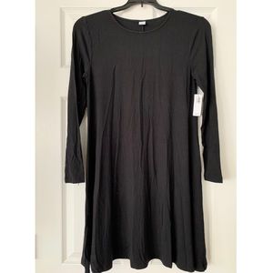 Old Navy Black Swing Dress